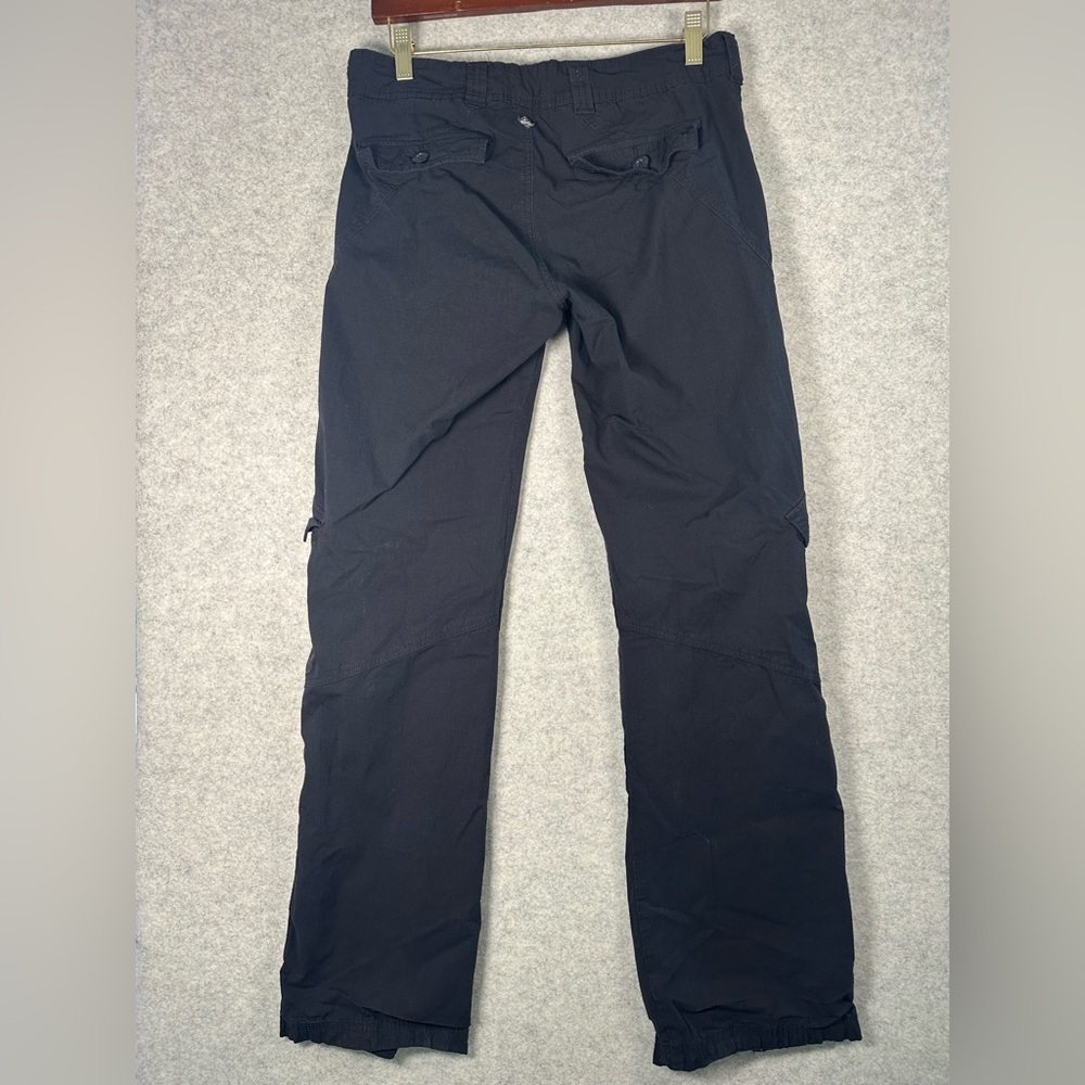 Prana women’s Black Cargo Pants adjustable leg low rise Breath Hiking outdoor 8 - Picture 5 of 10
